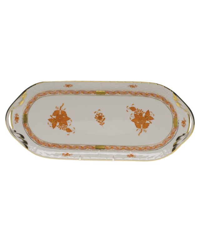 Chinese Boutique Rust Sandwich Tray