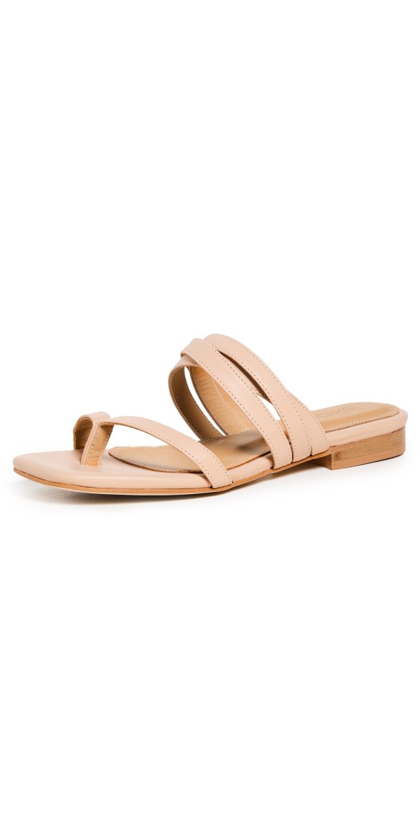 Shekudo Manly Sandals Sand