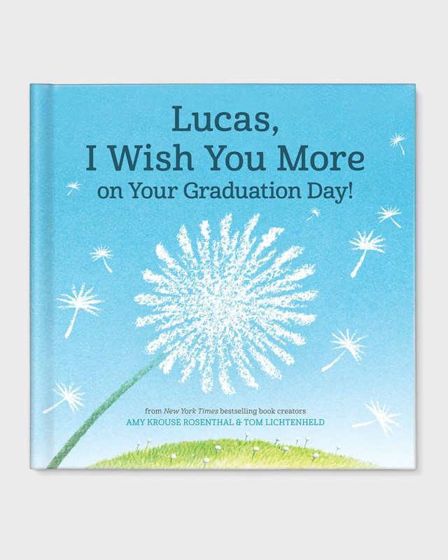 "I Wish You More on Graduation Day" Book, Personalized