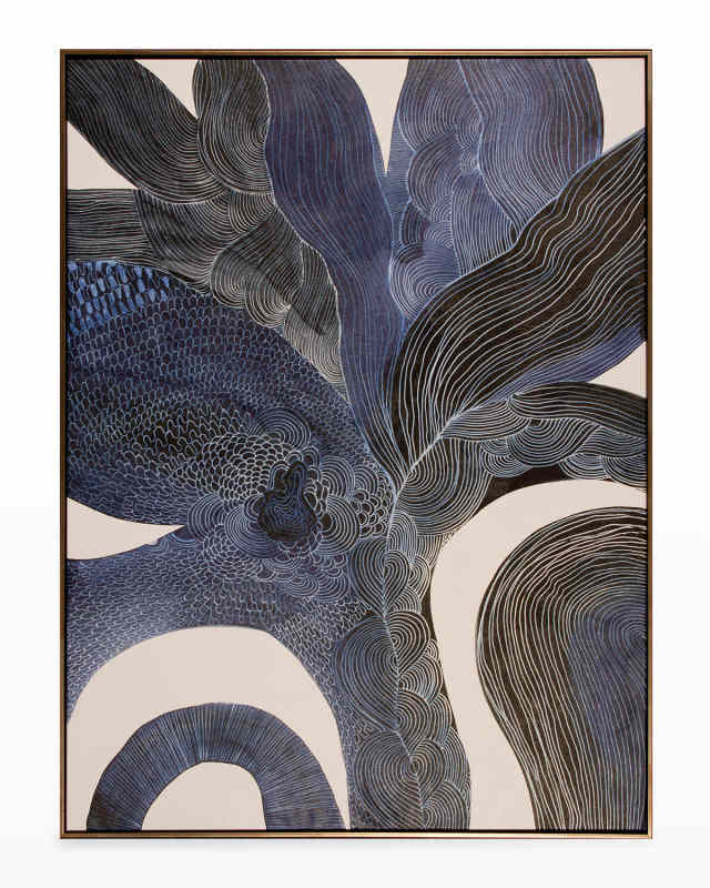 Intricate Wilderness I, 37" x 49"