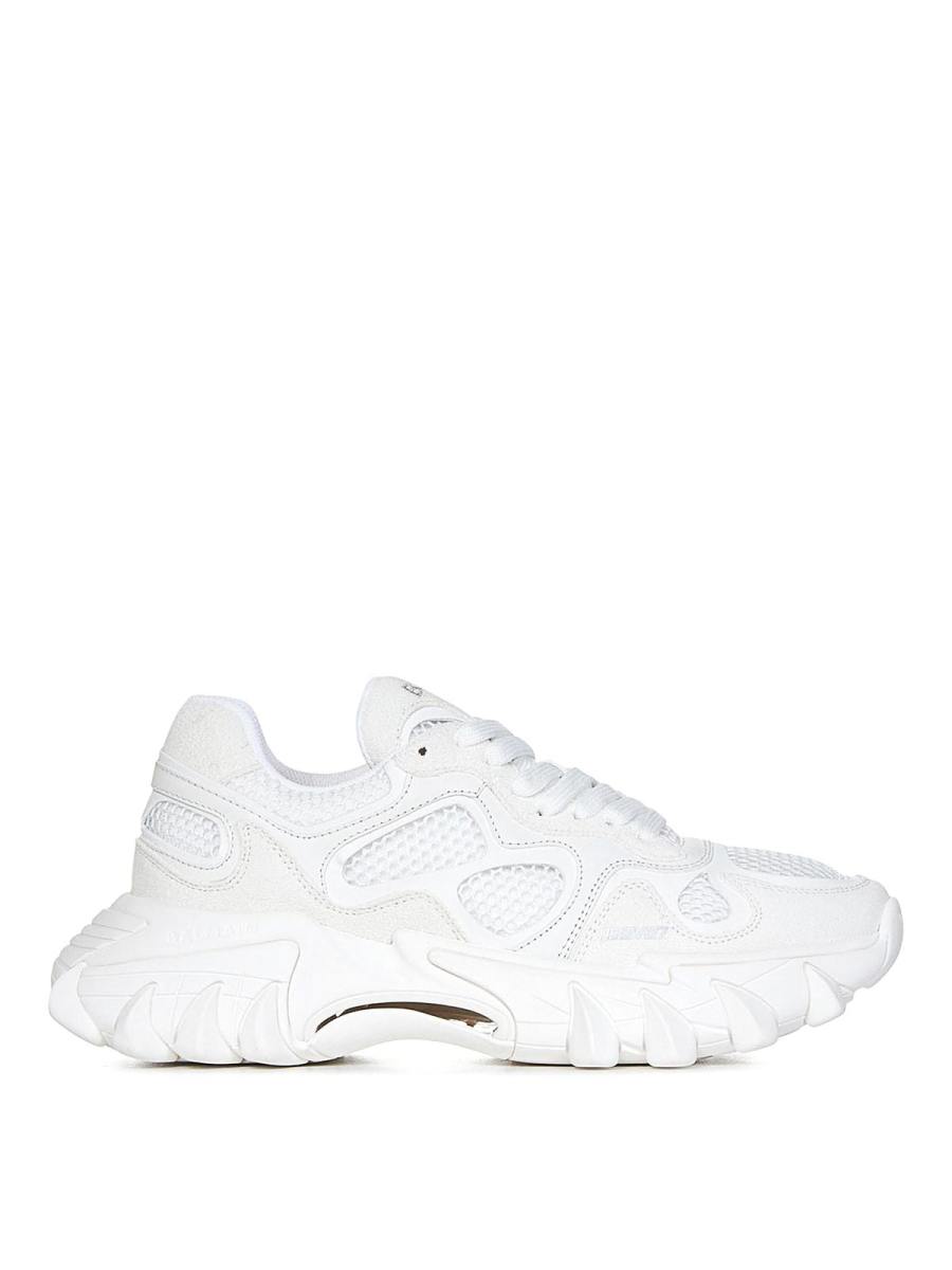 Balmain Baskets - Blanc