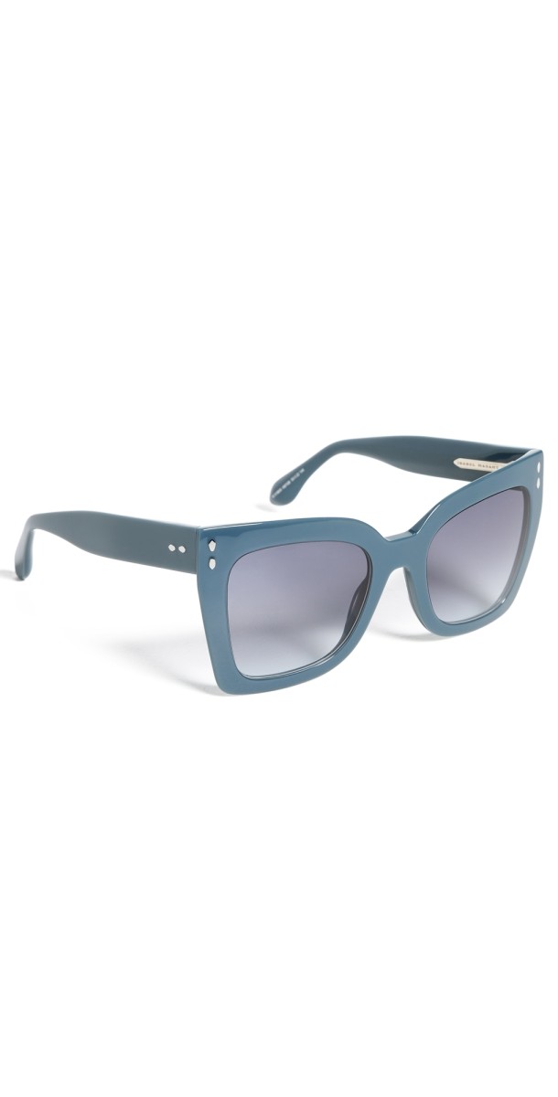 Isabel Marant Oversized Cat Eye Sunglasses Grey