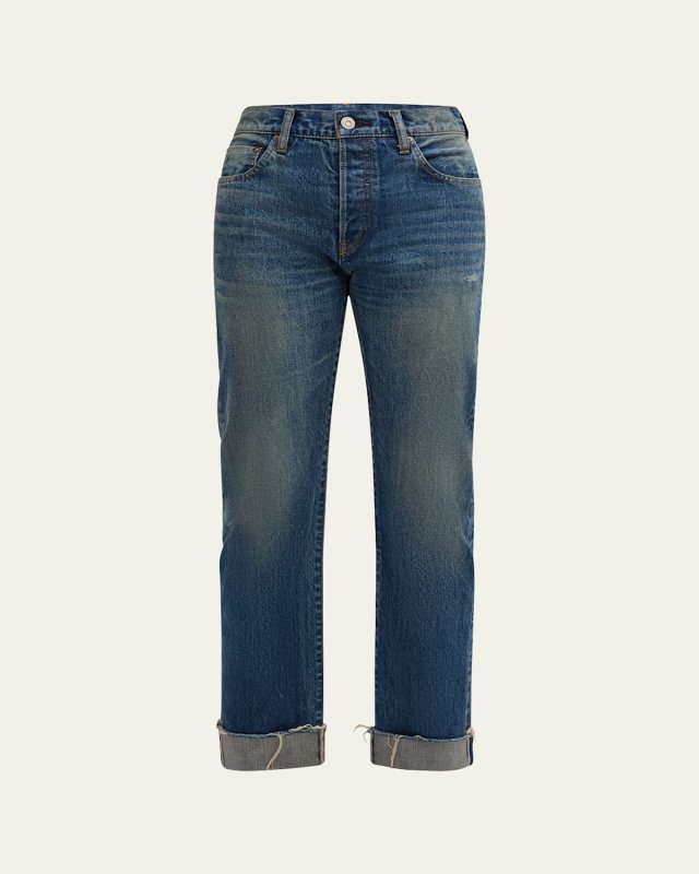 Hopewell Straight Cuffed Jeans