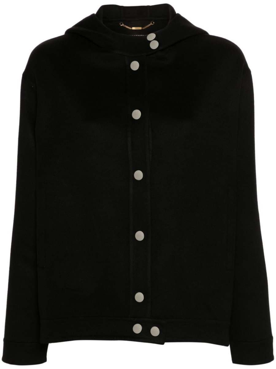 cashmere hooded jacket