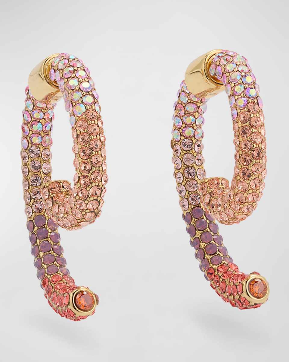 Luna Pave Crystal Convertible Earrings