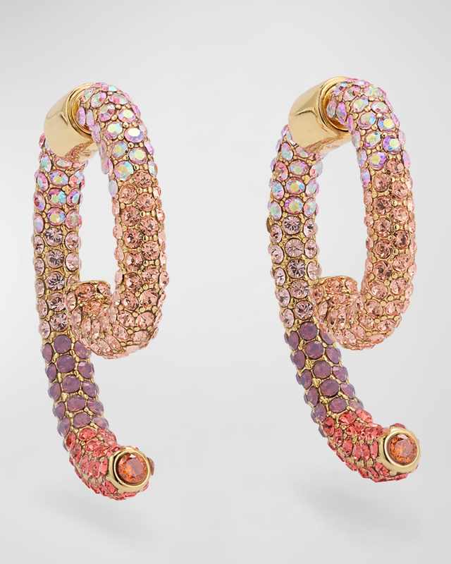 Luna Pave Crystal Convertible Earrings