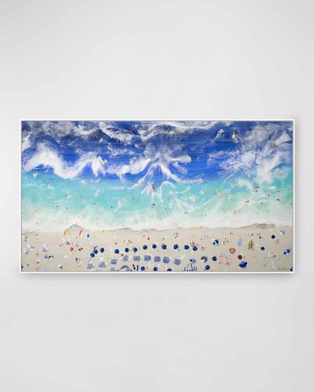 "Seaside Rhapsody" Hand-Embellished Giclee by Joe Davis