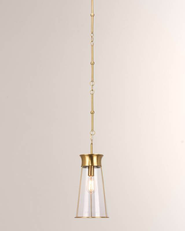 Clear Glass Nara Pendant