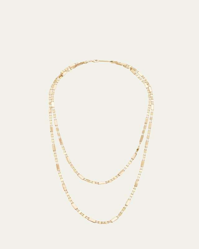 Blake Double Mega Gloss Double-Strand Necklace