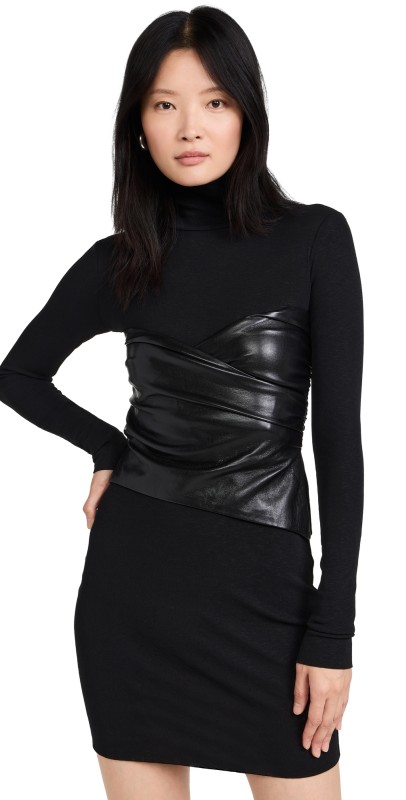 Nanushka Noleny Dress Black