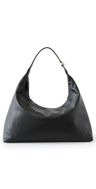 Liffner Pillow Hobo Bag Black