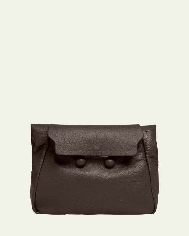 Trunk Medium Calfskin Shoulder Bag