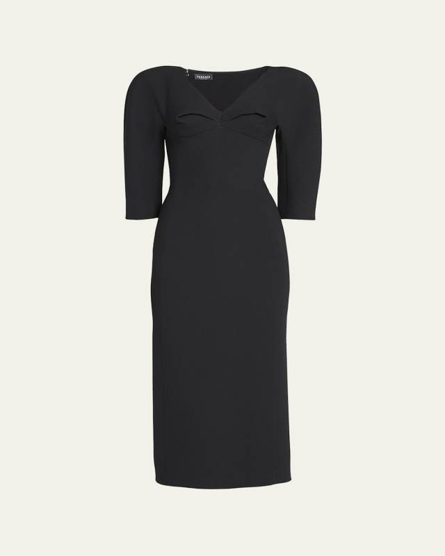 Enver Satin Cocktail Dress