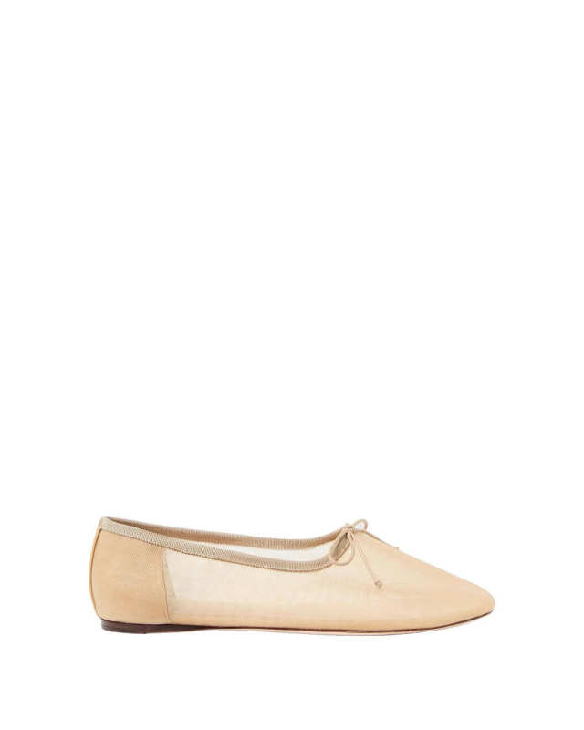 Landon Caramel Mesh Ballet Flat