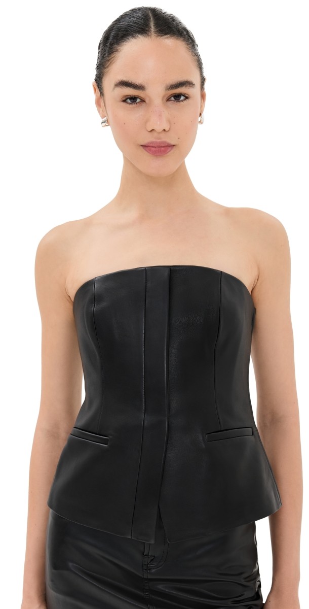 A. L.C. Renee Top Black