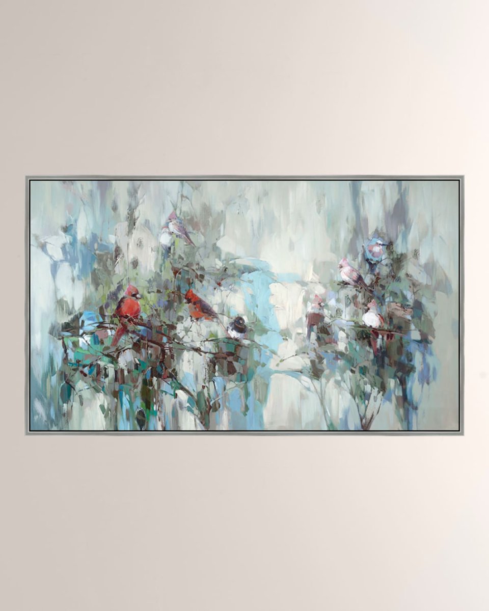 "Cardinals" Giclee Canvas Art