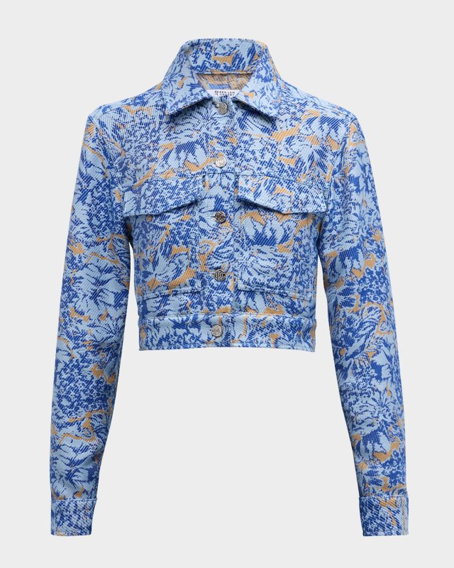 Marc Jacquard Trucker Jacket
