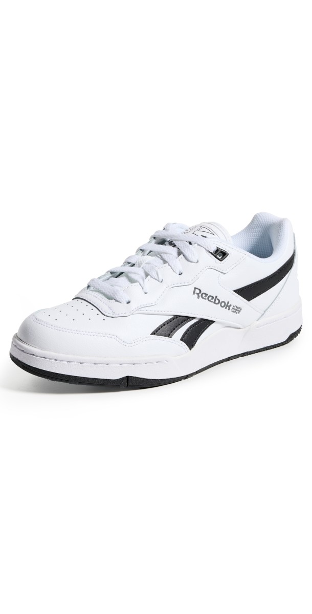 Reebok BB4000 II Low Foundation Sneakers Wht/CBlack/Purgry