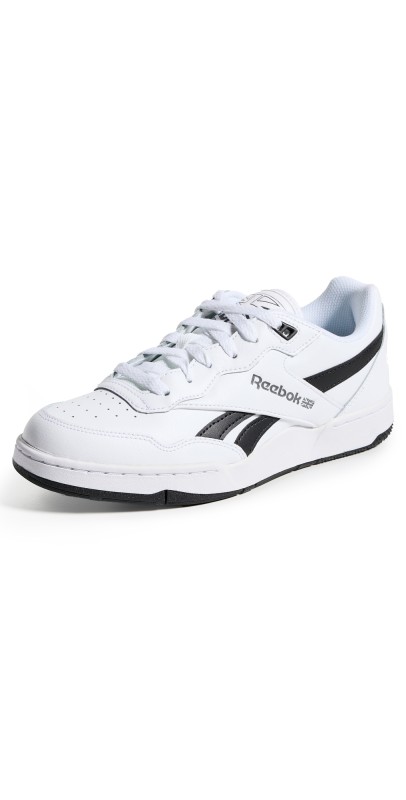 Reebok BB4000 II Low Foundation Sneakers Wht/CBlack/Purgry