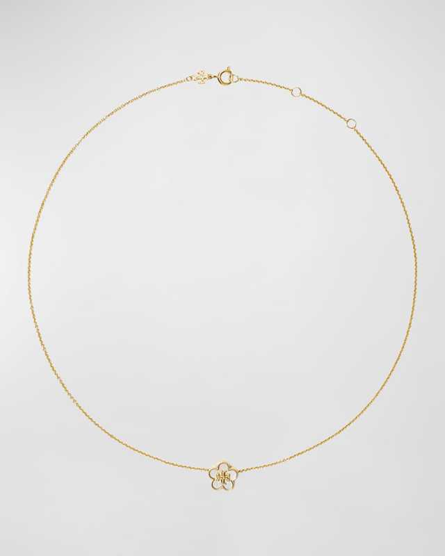 Kira Flower Pendant Necklace