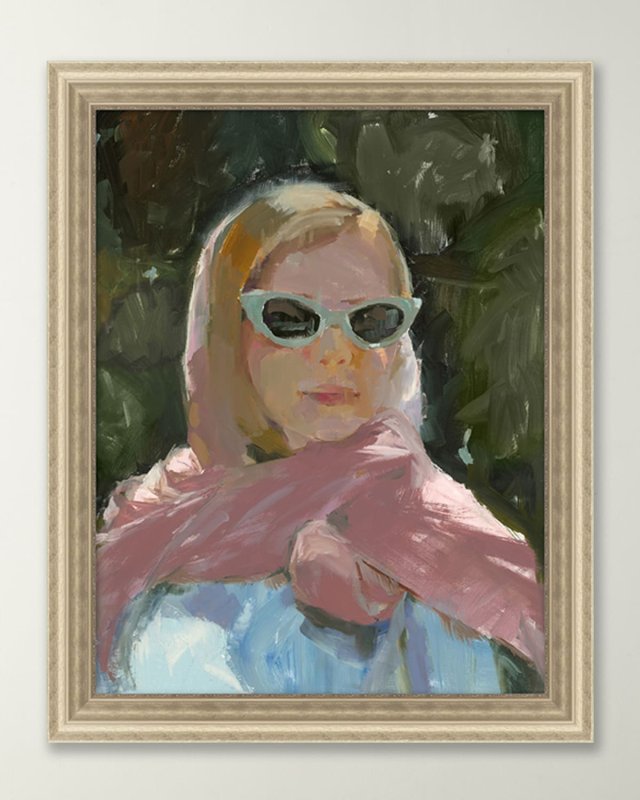 "Midsummer Pose IV" Giclee Wall Art