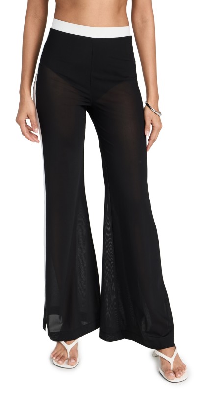 STAUD Milo Pants Black/White