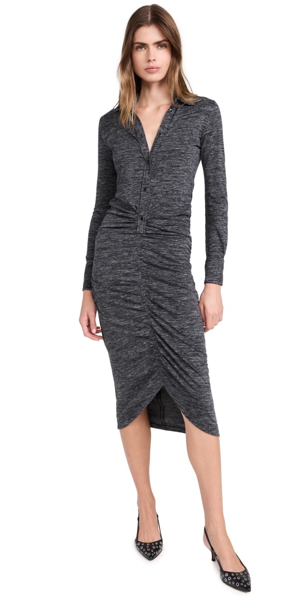 Isabel Marant Étoile Ivalia Dress Anthracite