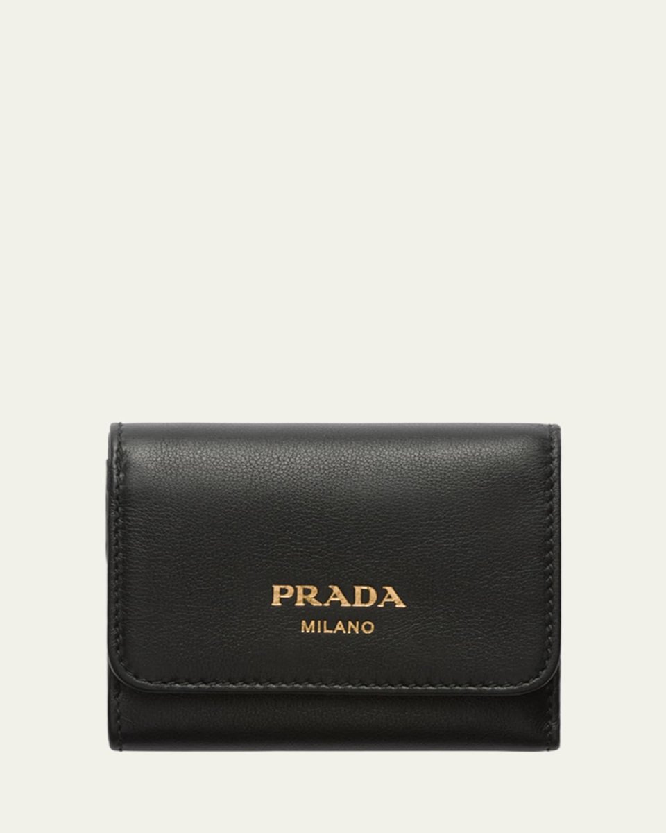 Leather Compact Wallet