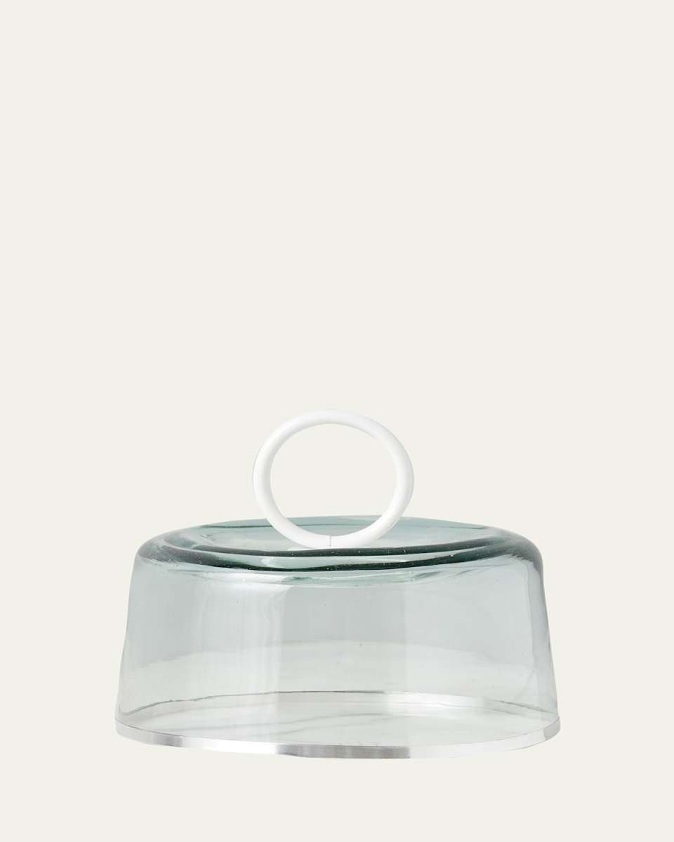 Bianca Small Glass Dome, 8.9"