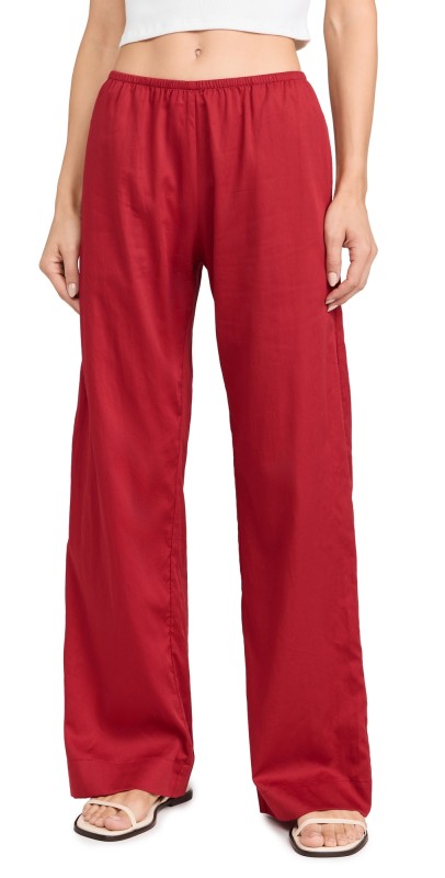 Leset Yoko Pocket Pants Red