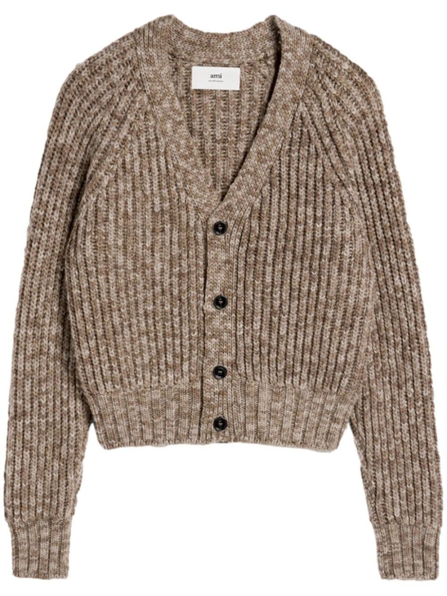 ribbed cardigan