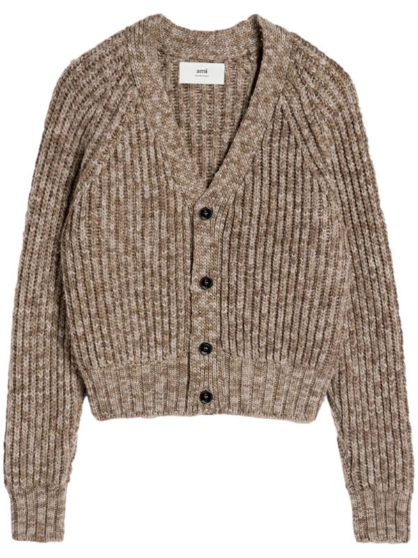 ribbed cardigan