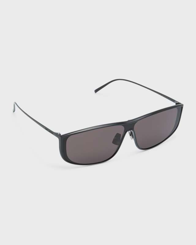 Luna Zinc Alloy Shield Sunglasses