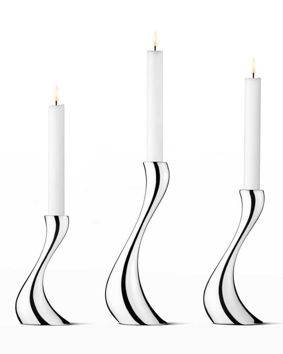 Cobra Candleholders, 3-Piece Set