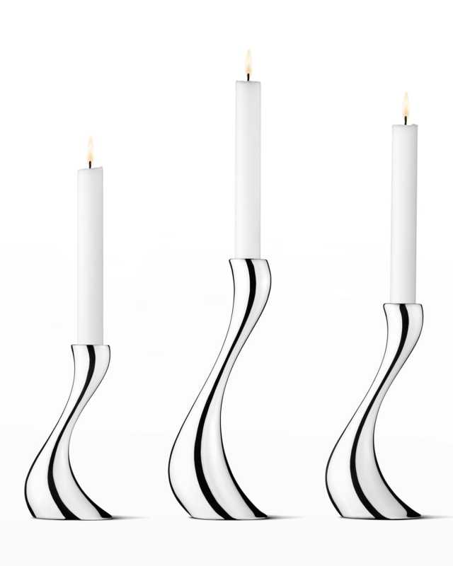 Cobra Candleholders, 3-Piece Set