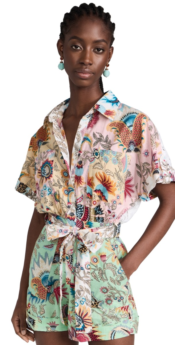 Charina Sarte Maharlika Romper Multi-Color