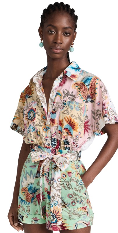 Charina Sarte Maharlika Romper Multi-Color