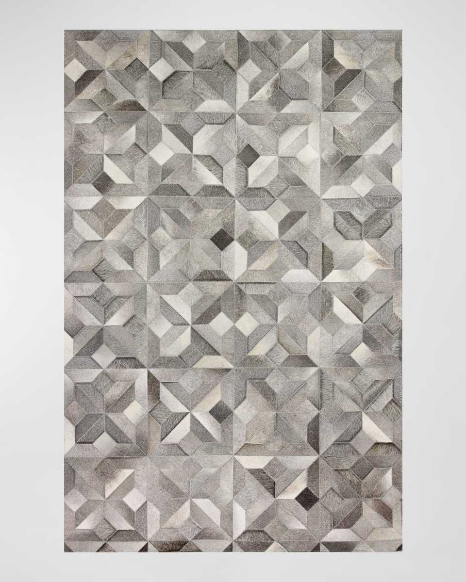 Nixon Hair on Hide Rug, 3' x 8'