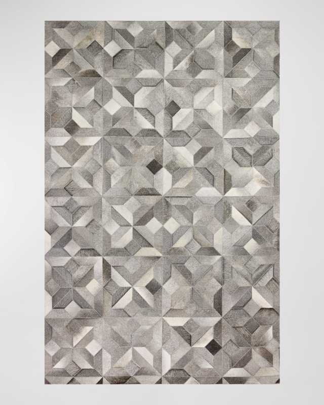 Nixon Hair on Hide Rug, 3' x 8'