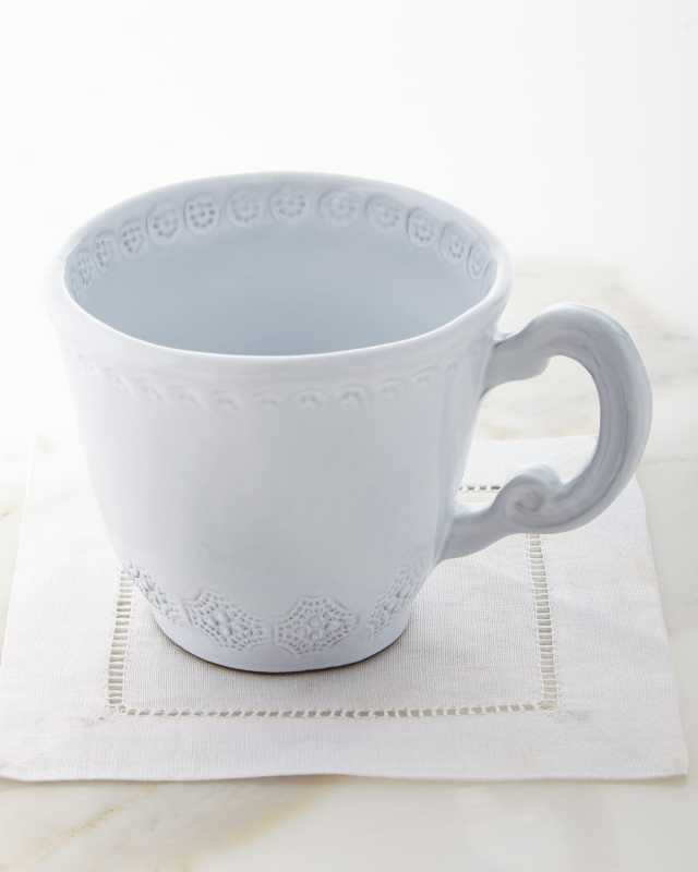 Incanto White Lace Mug