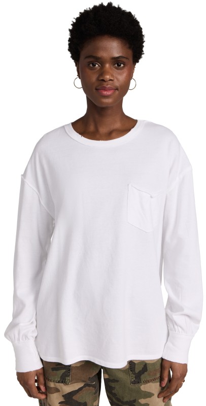 Free People Fade Into You Tee Metal Stiletto