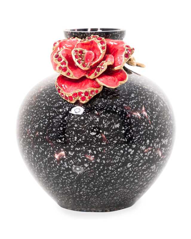 Small Night Bloom Rose Vase
