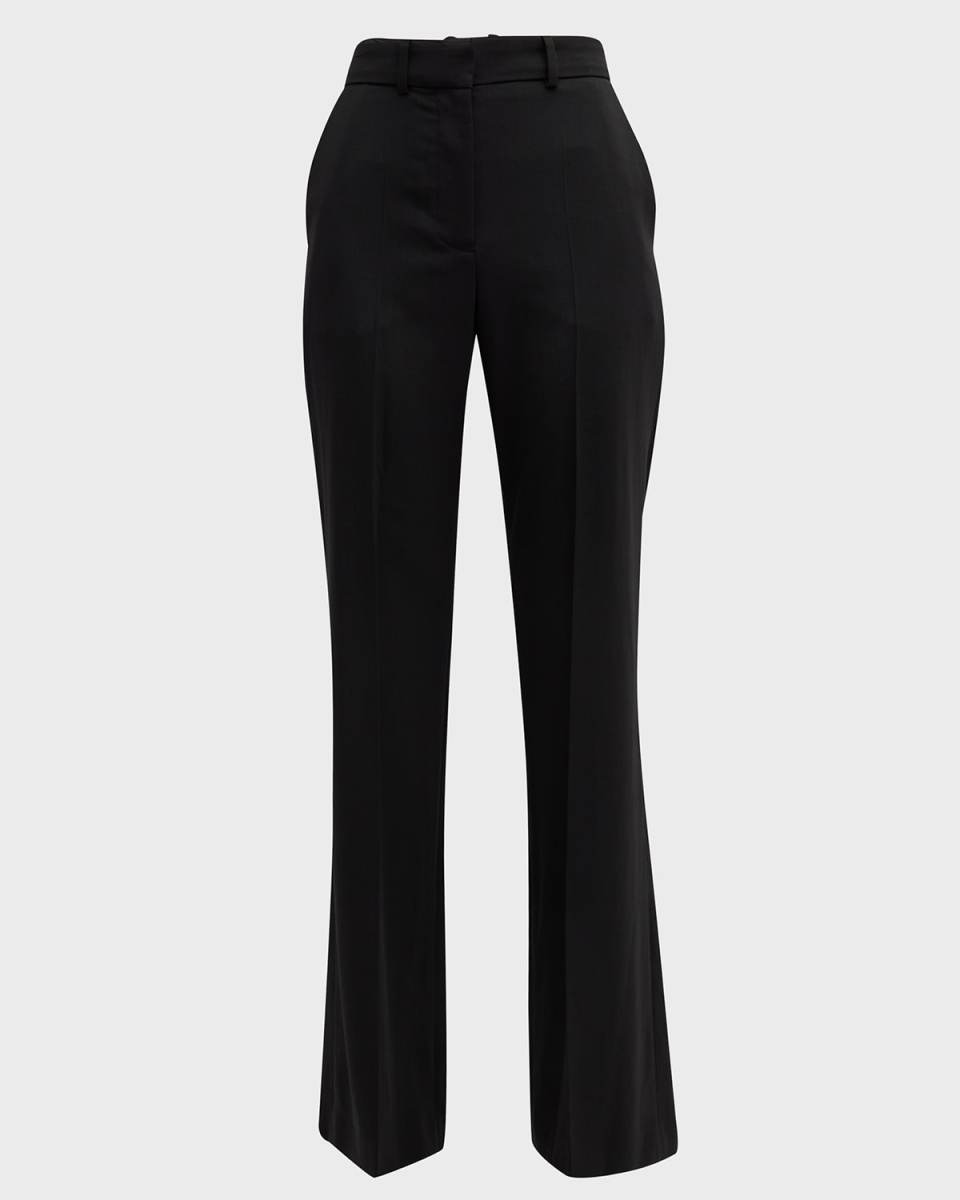 Morissey High-Rise Stretch Wool Pants