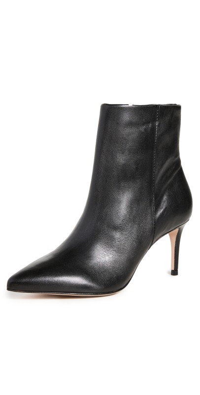 Schutz Mikki Mid Booties Black