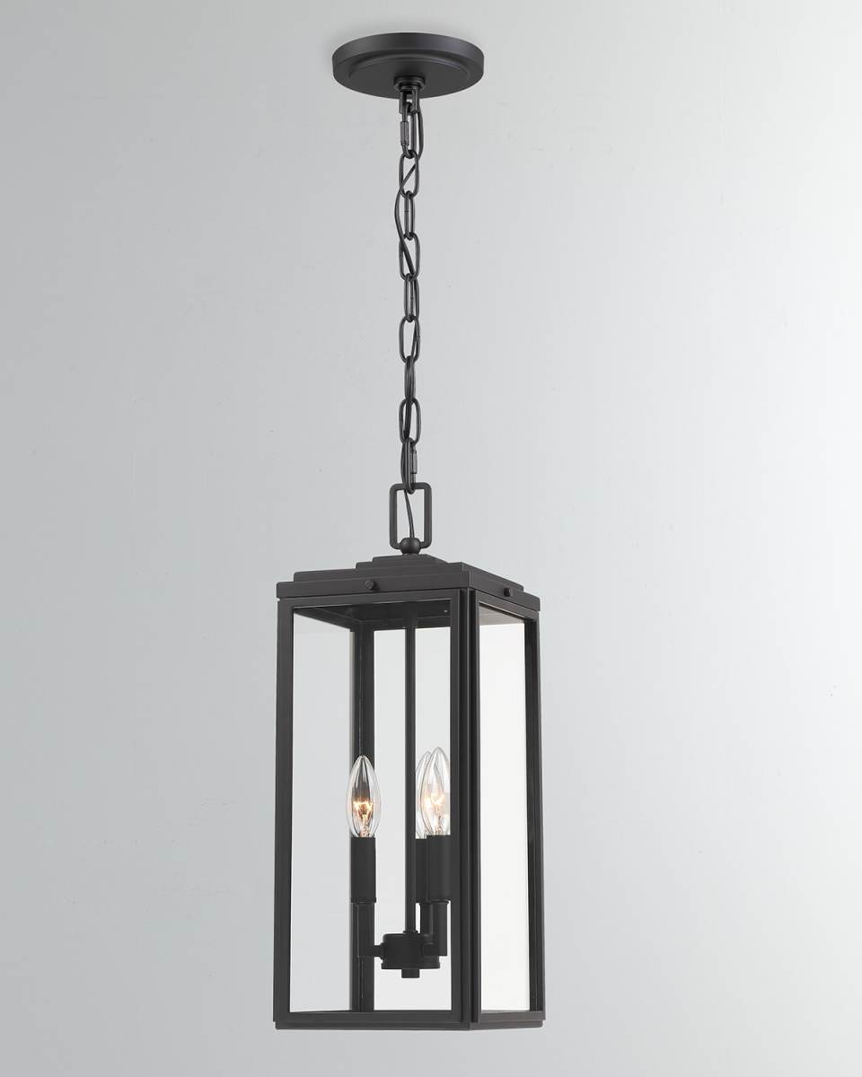 Byron 3-Light Matte Outdoor Pendant