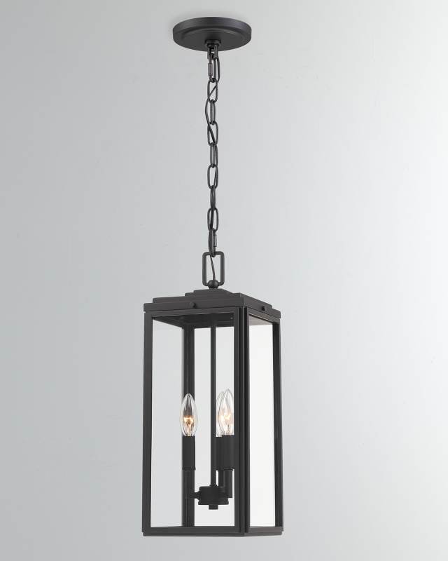 Byron 3-Light Matte Outdoor Pendant