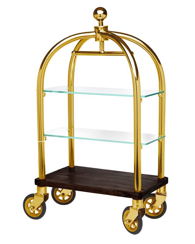 2-Tier Luggage Cart Server