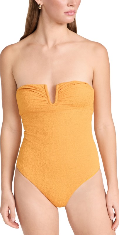 MARA HOFFMAN Lucia One Piece Marigold