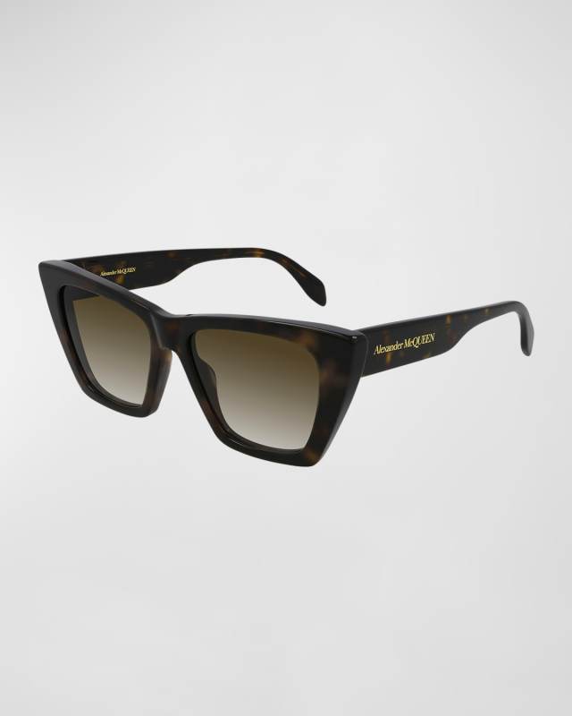 Logo Acetate Cat-Eye Sunglasses