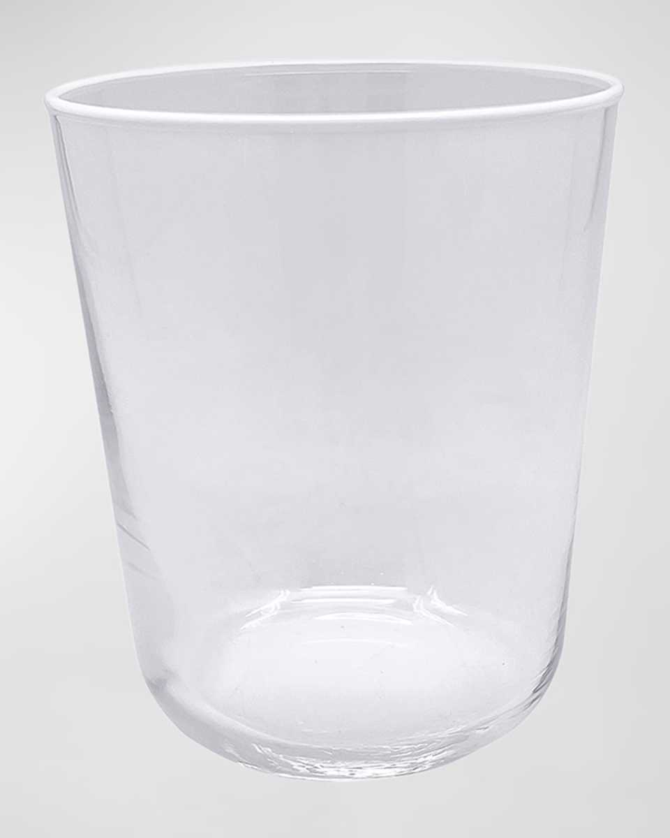Fine Line Clear Double Old-Fashioned Glasses, Set of 4